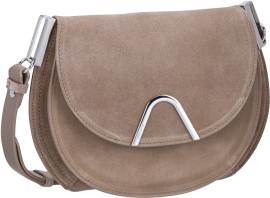 Coccinelle Sunup Suede 1501  in Beige (3.8 Liter), Saddle Bag von Coccinelle