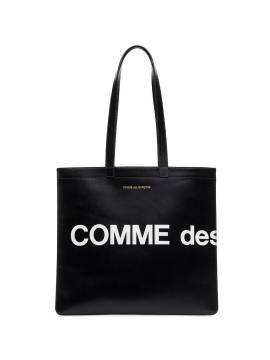 Comme Des Garçons Wallet Shopper mit Logo-Print - Schwarz von Comme des Garcons