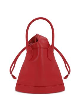 Comme Des Garçons Comme Des Garçons Beuteltasche aus Leder - Rot von Comme des Garcons