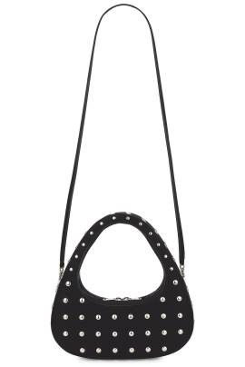 Coperni HANDTASCHE SWIPE in Schwarz & Silber - Black. Size all. von Coperni