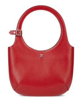 Courrèges Holy Handtasche aus Leder - Rot von Courrèges