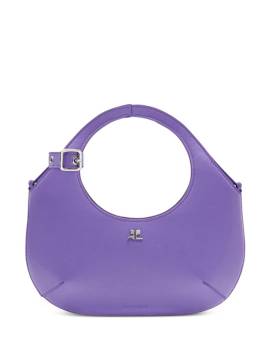 Courrèges Holy Mini-Tasche aus Leder - Violett von Courrèges