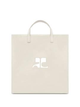 Courrèges Reedition Naplack Tote Bag - Nude von Courrèges