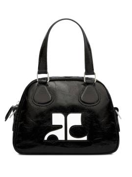 Courrèges Mini Reedition Bowlingtasche - Schwarz von Courrèges