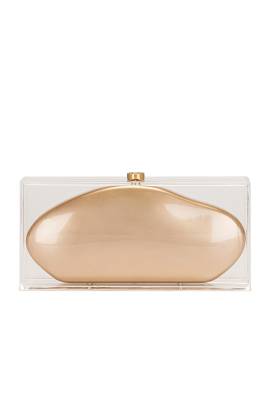 Cult Gaia CLUTCH ANNIKA in Messing - Metallic Gold. Size all. von Cult Gaia