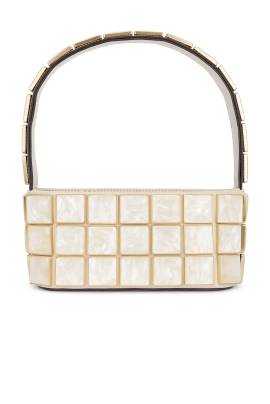 Cult Gaia HANDTASCHE ROMY in Elfenbein - Ivory. Size all. von Cult Gaia