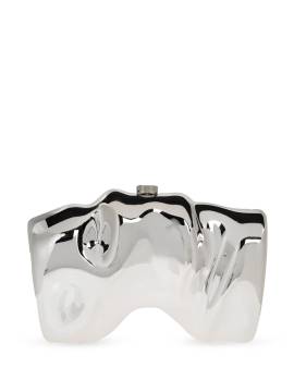 Cult Gaia Scrunch Clutch - Silber von Cult Gaia