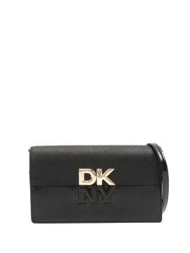 DKNY Clutch mit Logo - Schwarz von DKNY