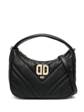 DKNY Handtasche mit Logo-Schild - Schwarz von DKNY