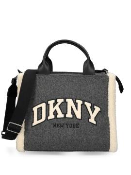 DKNY Shopper mit Logo-Stickerei - Grau von DKNY