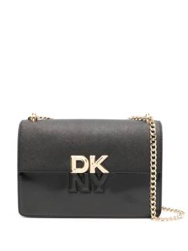 DKNY Umhängetasche mit Logo - Schwarz von DKNY