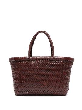 DRAGON DIFFUSION Mini Flat Gora Shopper - Braun von DRAGON DIFFUSION