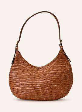 Dragon Diffusion Hobo-Bag Luna Mezza Medium braun von DRAGON DIFFUSION