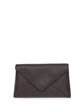 DRIES VAN NOTEN Envelope Parade Clutch - Braun von DRIES VAN NOTEN