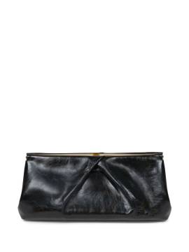 DRIES VAN NOTEN Große Clutch aus Leder - Schwarz von DRIES VAN NOTEN