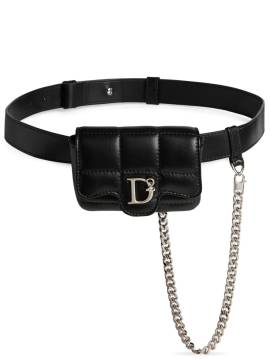 DSQUARED2 D2 Statement Gürteltasche - Schwarz von DSQUARED2