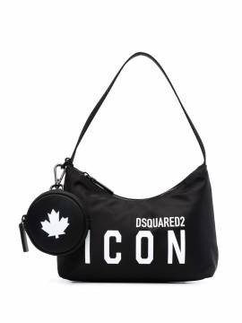 DSQUARED2 Icon Schultertasche - Schwarz von DSQUARED2