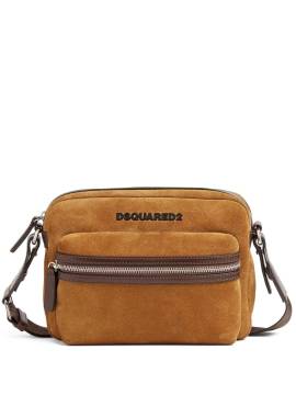 DSQUARED2 Kuriertasche aus Wildleder - Braun von DSQUARED2