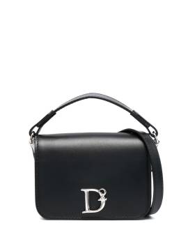 DSQUARED2 Mini-Tasche mit Logo-Schild - Schwarz von DSQUARED2