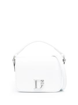 DSQUARED2 Mini-Tasche mit Logo-Schild - Weiß von DSQUARED2