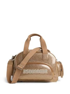 DSQUARED2 Shopper mit Logo-Print - Gold von DSQUARED2