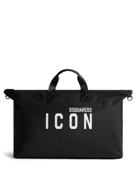 DSQUARED2 Shopper mit Logo-Print - Schwarz von DSQUARED2