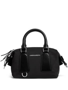 DSQUARED2 Shopper mit Logo-Schild - Schwarz von DSQUARED2