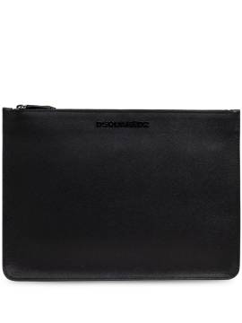 DSQUARED2 Clutch mit Logo - Schwarz von DSQUARED2