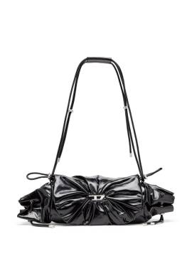 Diesel Scrunch-D Schultertasche - Schwarz von Diesel