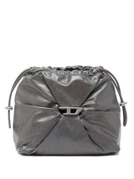 Diesel Scrunch-D Beuteltasche - Grau von Diesel