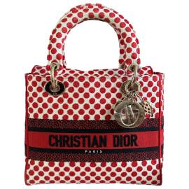 Dior Lady D-Lite Segeltuch Handtaschen von Dior