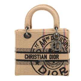 Dior Lady Dior Segeltuch Handtaschen von Dior