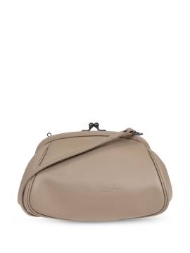 Discord Yohji Yamamoto Clutch mit Logo-Prägung - Nude von Discord Yohji Yamamoto