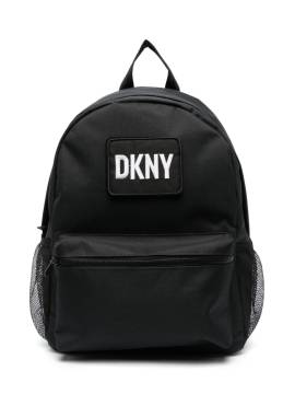 Dkny Kids Rucksack mit Logo-Patch - Schwarz von Dkny Kids