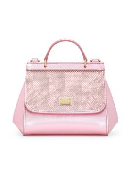 Dolce & Gabbana Kids Sicily Schultertasche - Rosa von Dolce & Gabbana Kids