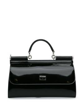 Dolce & Gabbana Pre-Owned 2000-2022 Miss Sicily Satchel-Tasche - Schwarz von Dolce & Gabbana Pre-Owned