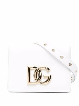 Dolce & Gabbana 3.5 Umhängetasche aus Leder - Weiß von Dolce & Gabbana