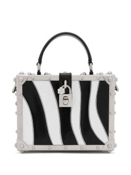 Dolce & Gabbana Box-Bag mit Print - Weiß von Dolce & Gabbana