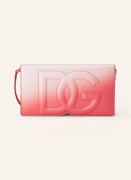 Dolce & Gabbana Clutch Dg Logo rosa von Dolce & Gabbana