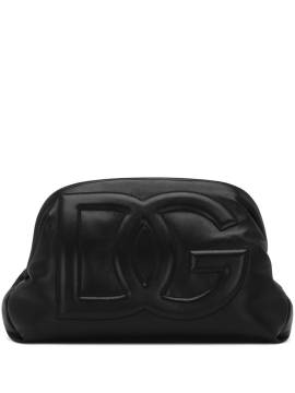 Dolce & Gabbana Clutch mit Logo-Prägung - Schwarz von Dolce & Gabbana