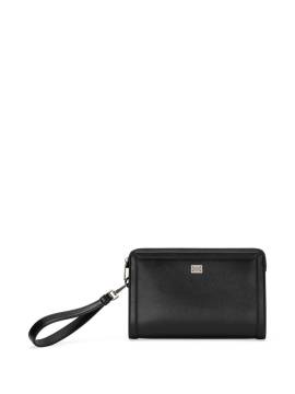 Dolce & Gabbana Clutch mit Logo-Schild - Schwarz von Dolce & Gabbana