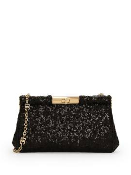 Dolce & Gabbana Clutch mit Pailletten - Schwarz von Dolce & Gabbana