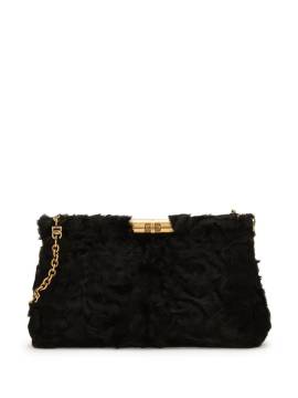 Dolce & Gabbana Clutch mit gebürstetem Effekt - Schwarz von Dolce & Gabbana