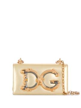 Dolce & Gabbana 'DG Girls' Umhängetasche - Gold von Dolce & Gabbana