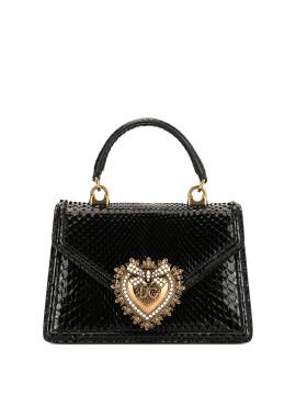 Dolce & Gabbana 'Devotion' Handtasche mit Prägung - Schwarz von Dolce & Gabbana