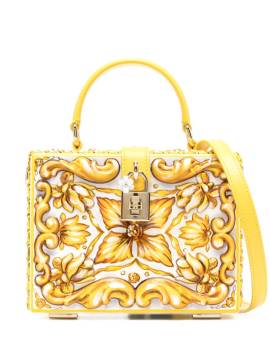 Dolce & Gabbana Dolce Box Majolica Tote Bag - Gelb von Dolce & Gabbana