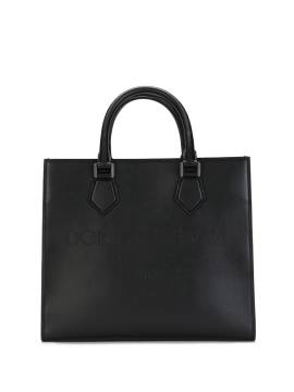 Dolce & Gabbana Edge Shopper aus Leder - Schwarz von Dolce & Gabbana