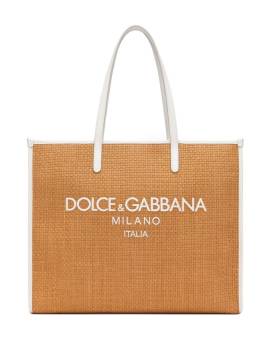Dolce & Gabbana Großer Shopper - Braun von Dolce & Gabbana