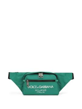 Dolce & Gabbana Gürteltasche mit Logo-Prägung - Grün von Dolce & Gabbana