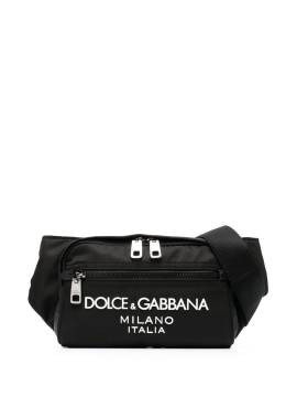 Dolce & Gabbana Gürteltasche mit Logo-Prägung - Schwarz von Dolce & Gabbana